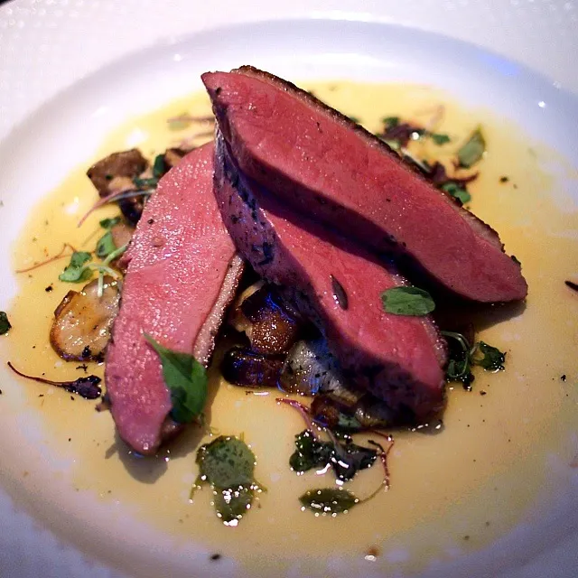 Porcini Crusted Duck Breast|PoPPaPさん