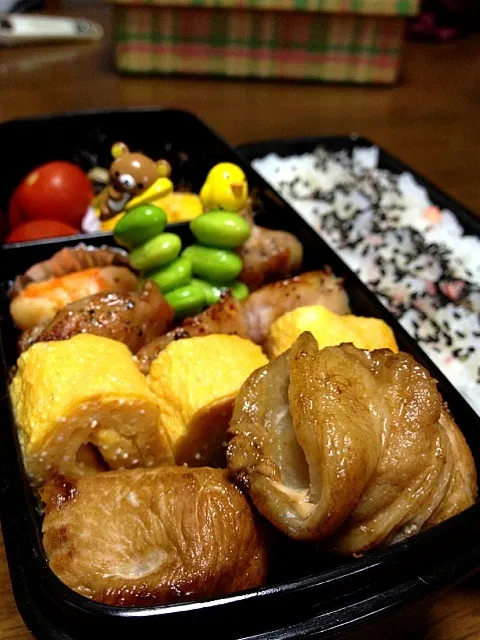 Snapdishの料理写真:4月17日の息子弁当|ariさん