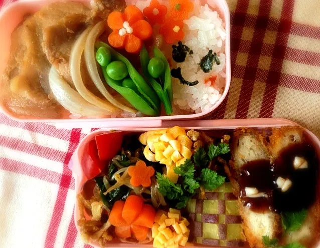 肉食女子弁当  #obentoart|びすこさん