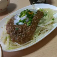 蒸し焼き野菜 甘辛肉そぼろ餡かけ|遥香さん