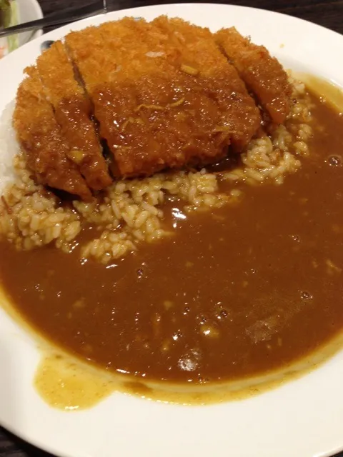 Snapdishの料理写真:ロースカツカレー|LiNxさん