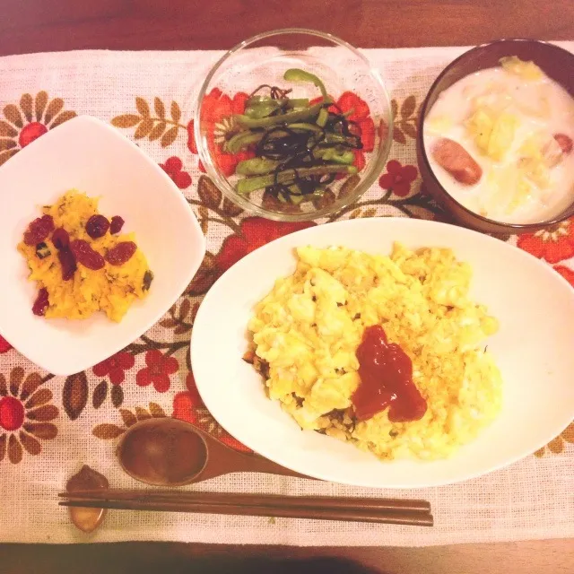 4月17日の夕飯|なつみさん