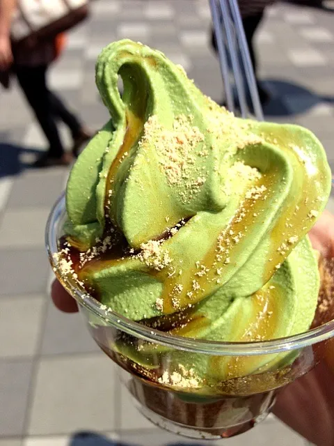 Matcha Icecream with Black Honey🍵🍦|willklhさん