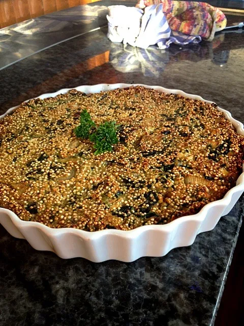 Quinoa and spinach pie|Melissa Besterさん