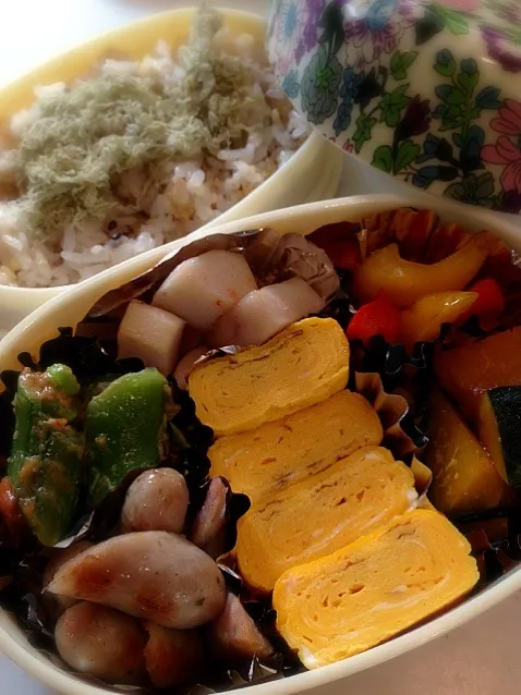 本日のお弁当。|まりもさん