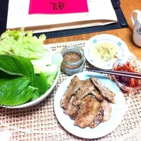 Snapdishの料理写真:おうちでサムギョプサル|笹川ミキさん