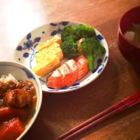 一日寝かせた朝カレー|O.marieさん