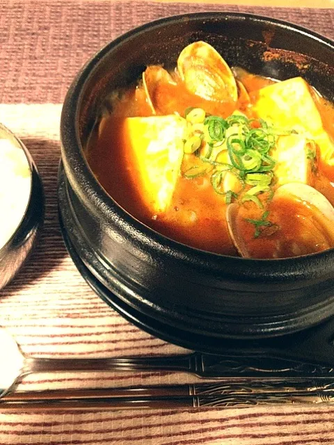 スンドゥブ☆ korean Tofu hotpot ☆|友美さん