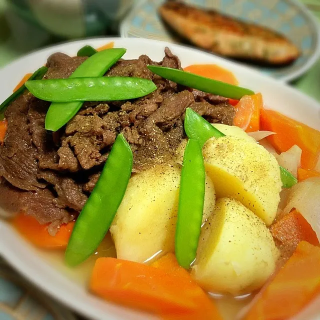 京都の肉じゃが。|うさ爺さん