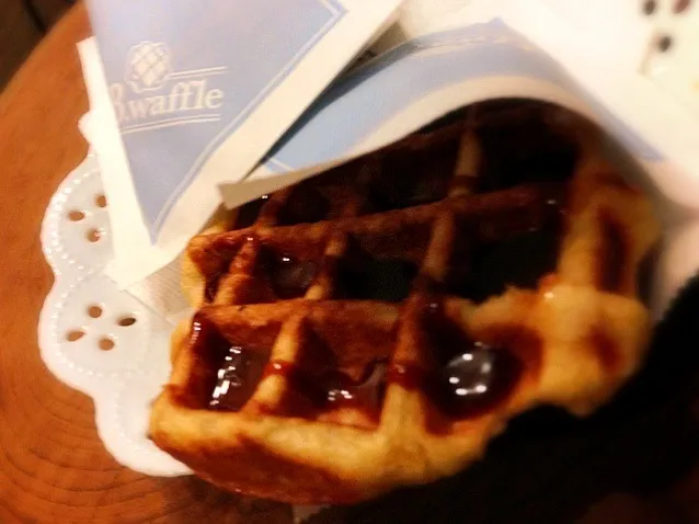 Caramel waffle @ B.Waffle|Larry Chuさん