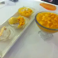 mango dessert.|khuanさん