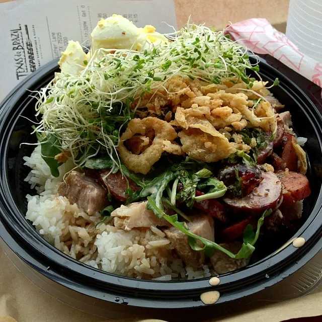 Pork Loin Rice Bowl with Extra Sausage|PoPPaPさん