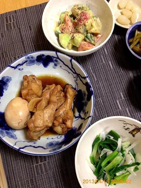 アドボの晩ご飯|ちかさん