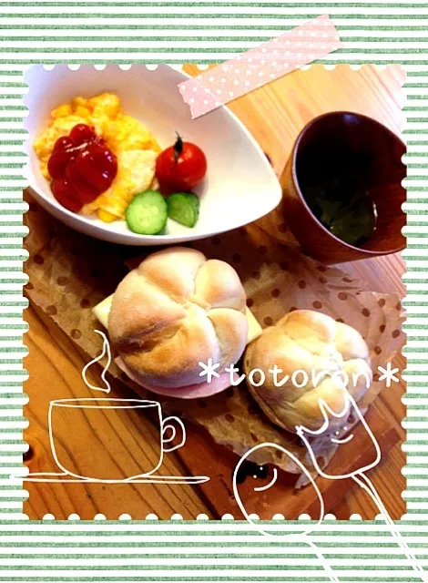 朝ごはん🍀|ととろんさん
