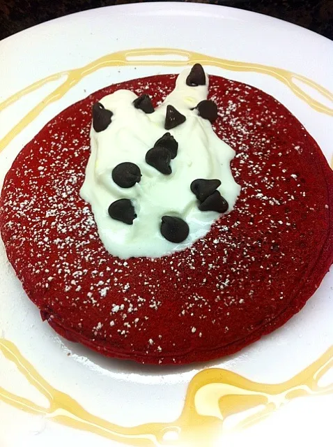 Red Velvet Wheat Pancakes|Maeさん