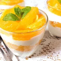 シトラス&ヨーグルトムース☆ Citrus & yogurt syllabub ☆|友美さん