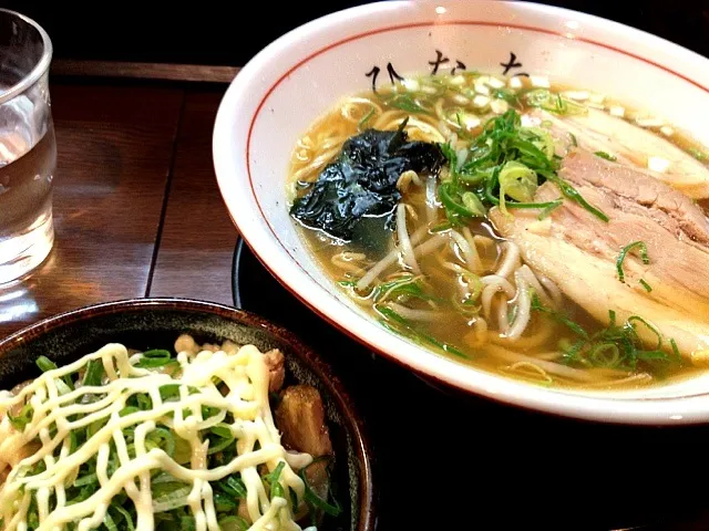 ひなたのラーメンとチャーマヨ丼セット|瀬藤 研司さん