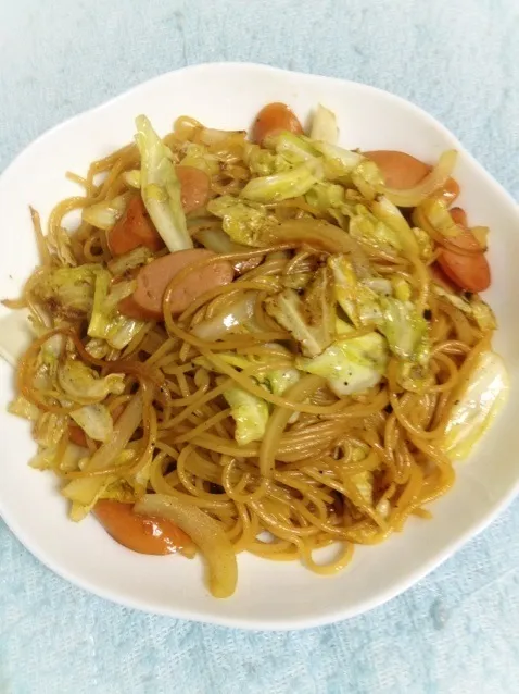 Snapdishの料理写真:和風パスタ|まほたんさん