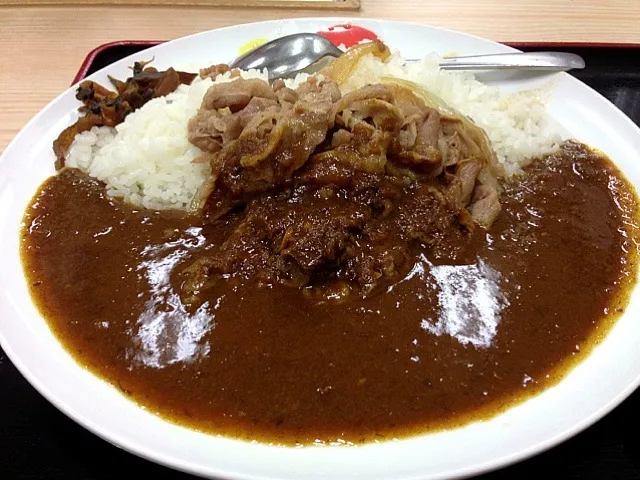 Snapdishの料理写真:ข้าวแกงหน้าเนื้อวัว カレギュウ🍛🐂@ที่ญี่ปุ่น 松屋|akiさん