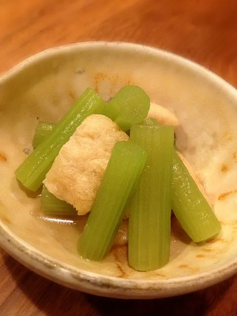 ふきと油揚げの含め煮|きのこ家さん