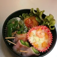 Snapdishの料理写真:アスパラベーコン巻き|南さん