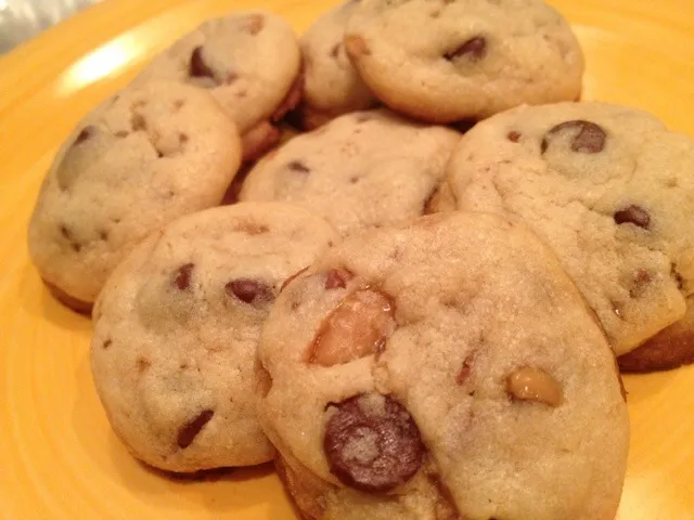 Butter toffee chocolate chip cookies|princessさん