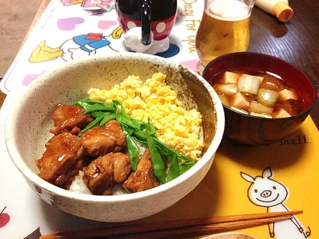 Snapdishの料理写真:焼き鳥丼|みちるさん