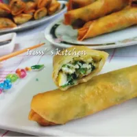 Spring Rolls:croaker & tofu|Iris Xueさん