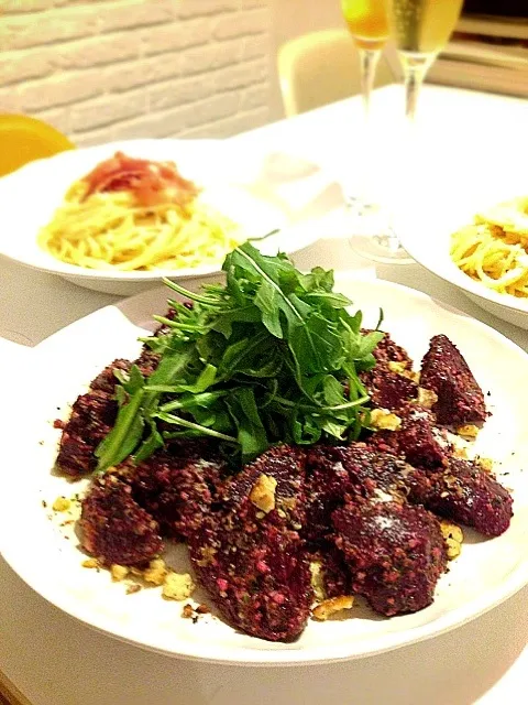 Beetroot with arugula pesto|Povii Poさん