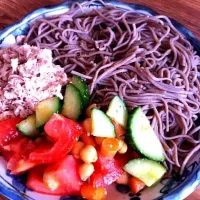 Snapdishの料理写真:Soba noodle salad|Megさん