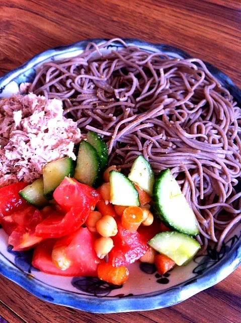 Snapdishの料理写真:Soba noodle salad|Megさん