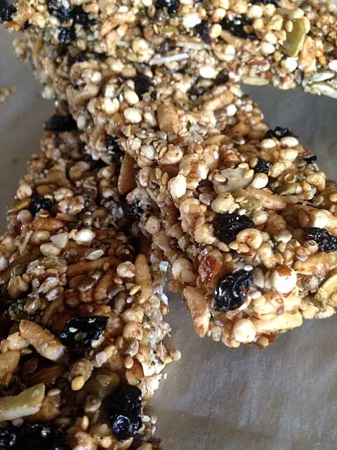 100% vegan gluten free endorphin seed bars|ReciBellaさん