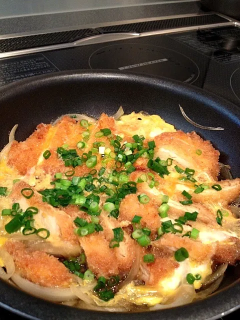 チキンカツ丼。|yskさん