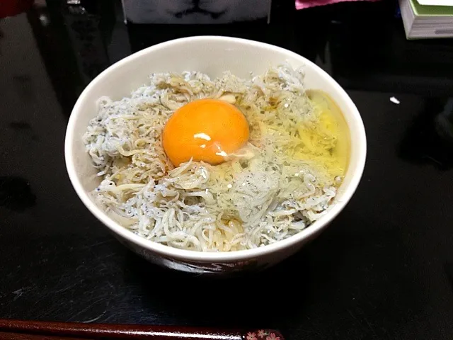 Snapdishの料理写真:鎌倉で買ったしらす丼(*^^*)|りえさん