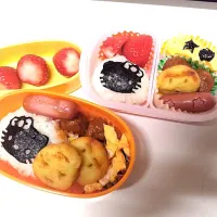 Snapdishの料理写真:保育所&幼稚園の、初めてのお弁当☆★|akiさん