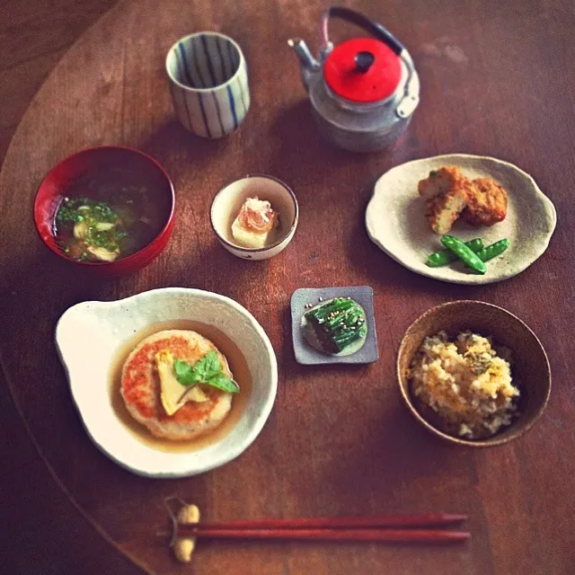 “ 季節 のいろいろ 小皿 ”|おたんこ食堂  d□~°さん