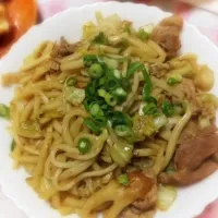 Snapdishの料理写真:焼うどん|まほたんさん