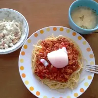 ミートソーススパゲッティ|あもんさん