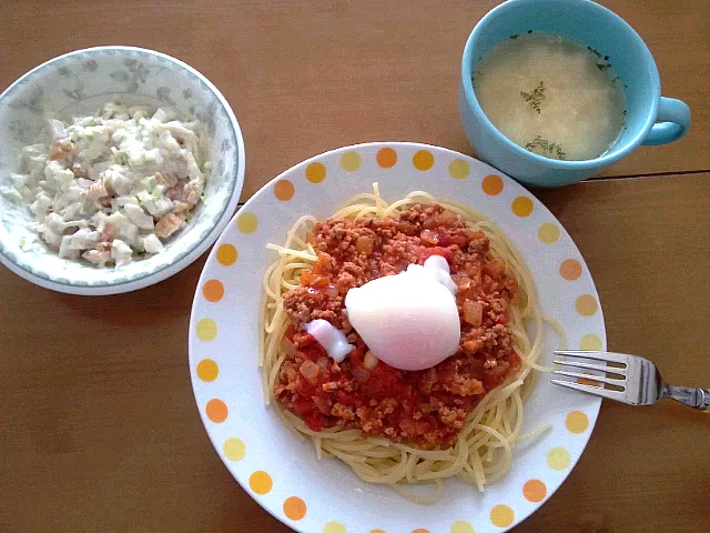 ミートソーススパゲッティ|あもんさん