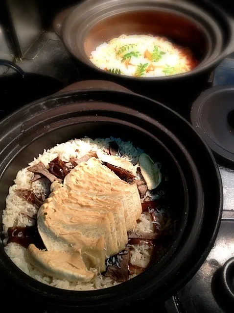 茸木耳シラス土鍋御飯|炊かれたいオトコ おこん 小栁津さん