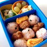 息子のお弁当|にがうりさん