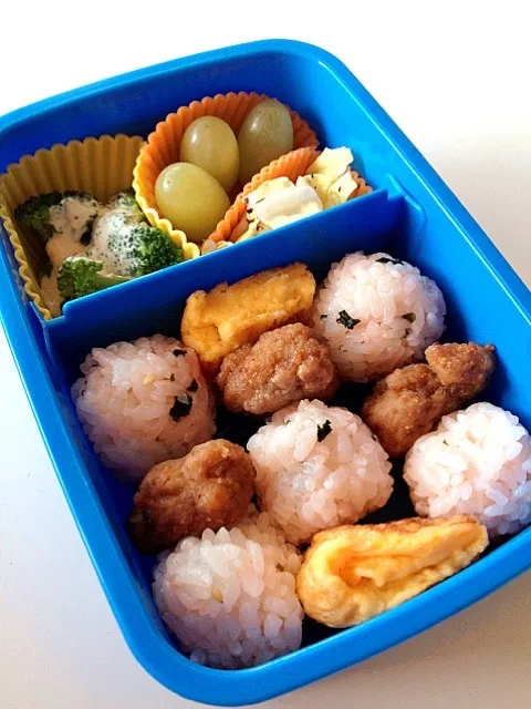 Snapdishの料理写真:息子のお弁当|にがうりさん