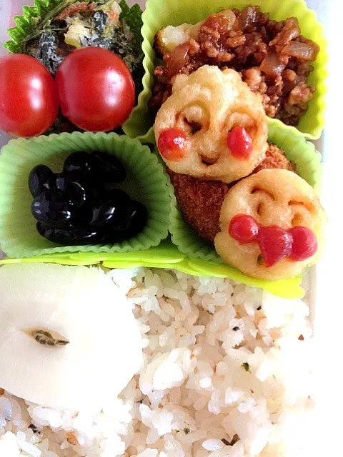 Snapdishの料理写真:アンパンマン弁当♪|ツナ缶さん