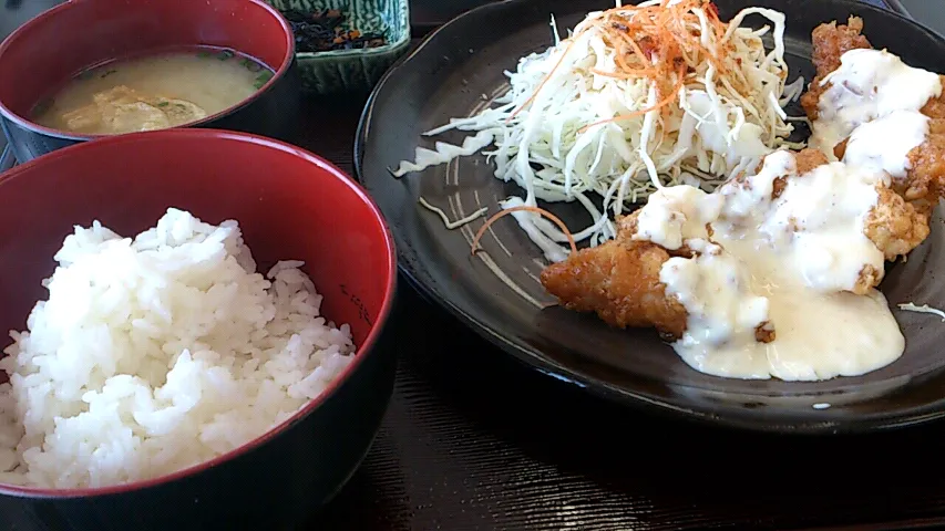 チキン南蛮定食|なまけさん