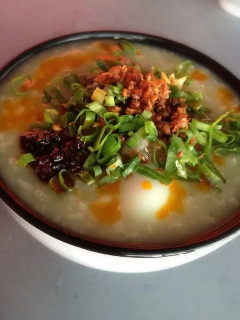 Snapdishの料理写真:Congee here..anyone? :)|karlalo0oさん