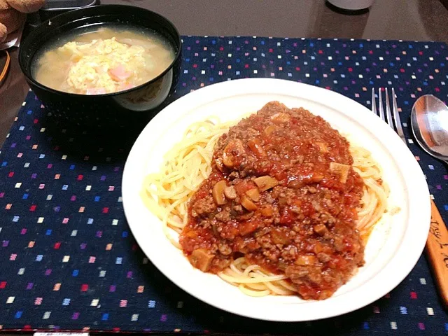 Snapdishの料理写真:ボロネーゼ|みずきさん