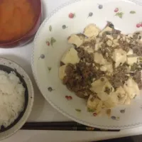 Snapdishの料理写真:麻婆豆腐|Alisaさん