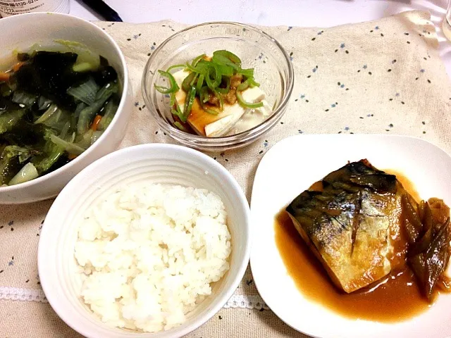 こってり！さば味噌煮|なつこさん