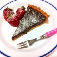 Snapdishの料理写真:チョコタルト|新谷佳奈さん