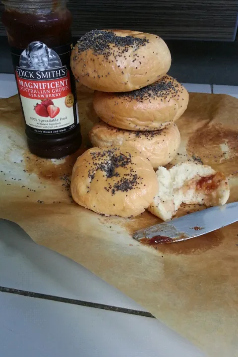 poppy seed bagels|kelly luoさん